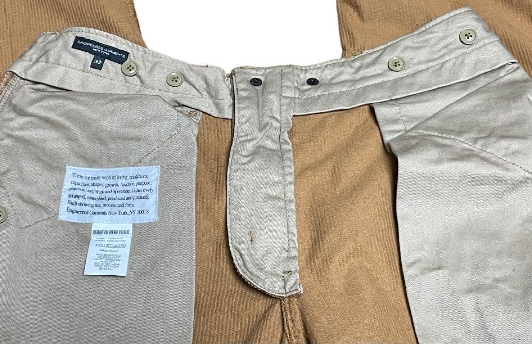 定価¥48000 エンジニアードガーメンツ モトクロスパンツw32 USA製