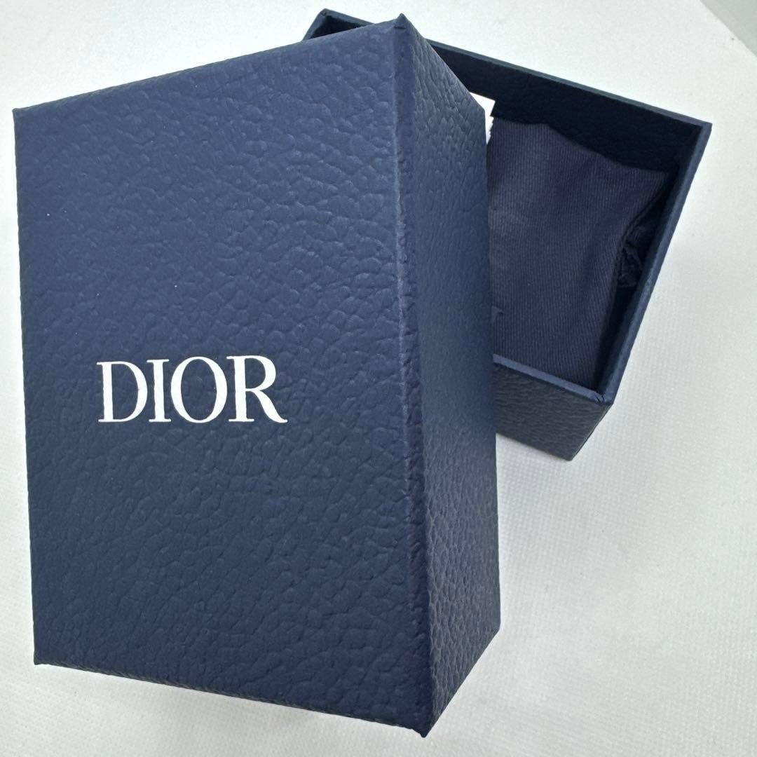 クリスチャンディオール　Dior ネックレス　喜平チェーン　CDロゴ　シルバー