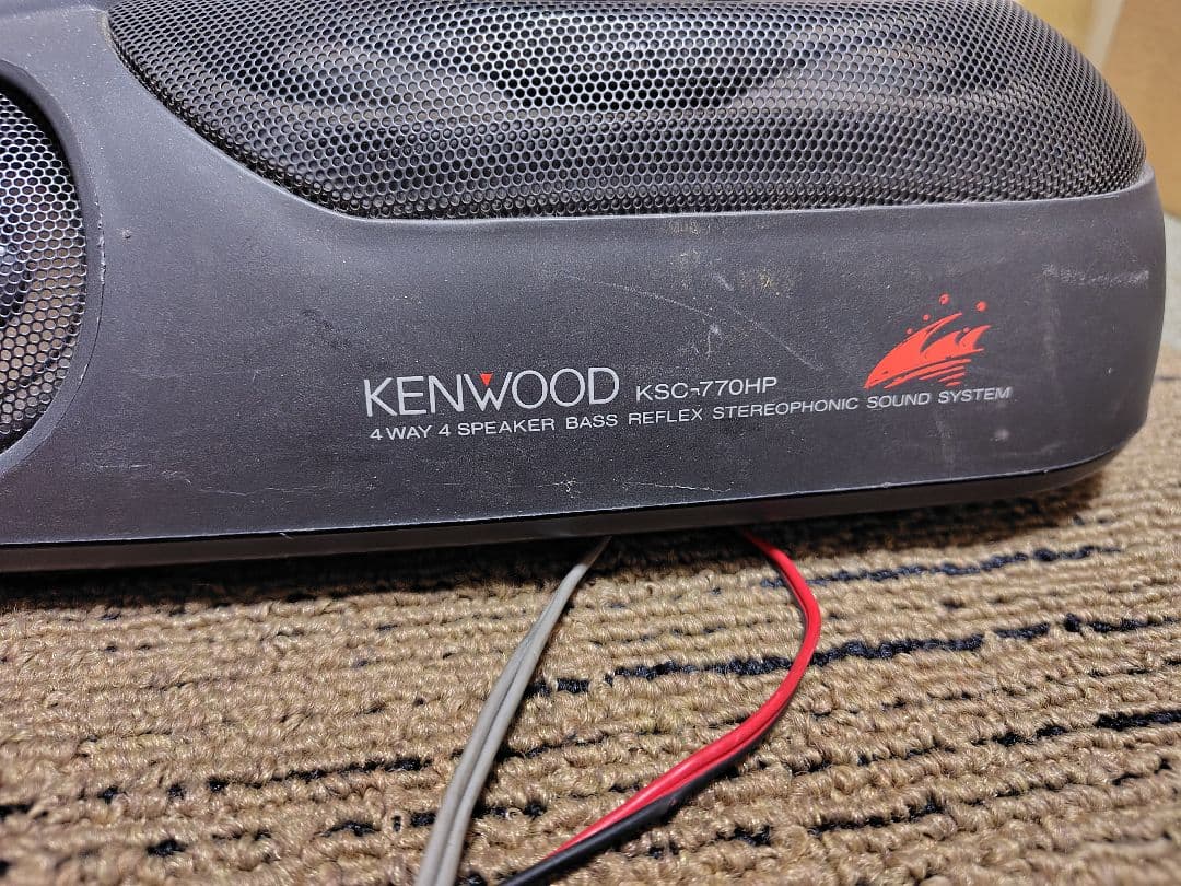 期間限定値引　当時物　KENWOOD 据置型スピーカー 2個　KSC-770HP