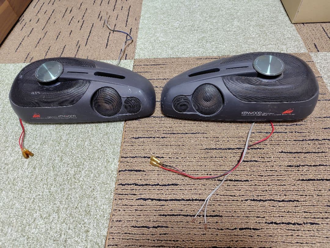 期間限定値引　当時物　KENWOOD 据置型スピーカー 2個　KSC-770HP