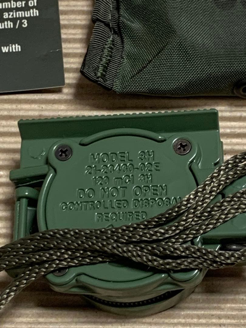 米軍実物　放出品　レンザティックコンパス　未使用新品　デッドストック品