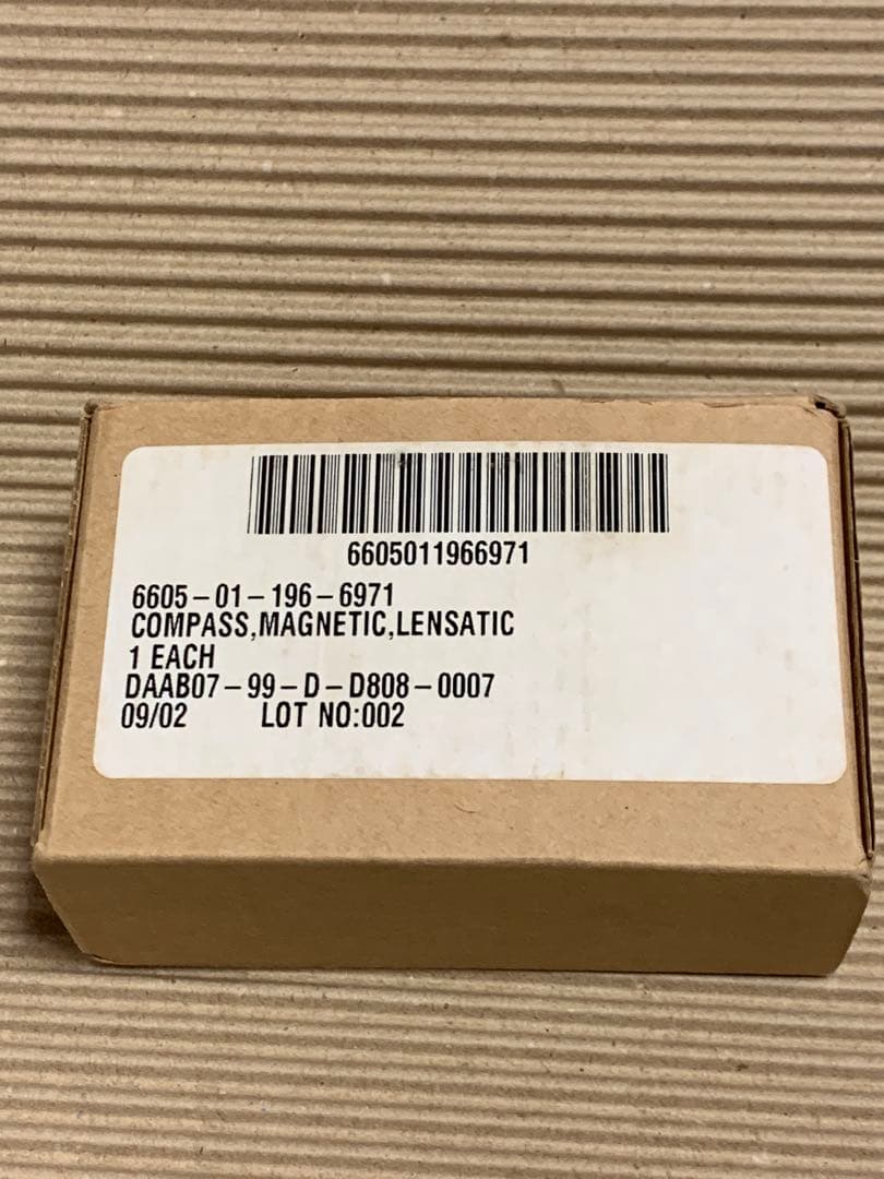 米軍実物　放出品　レンザティックコンパス　未使用新品　デッドストック品