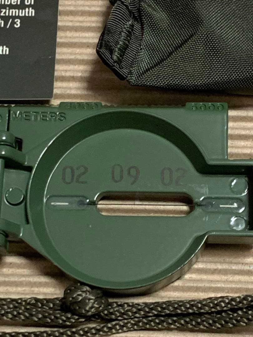 米軍実物　放出品　レンザティックコンパス　未使用新品　デッドストック品