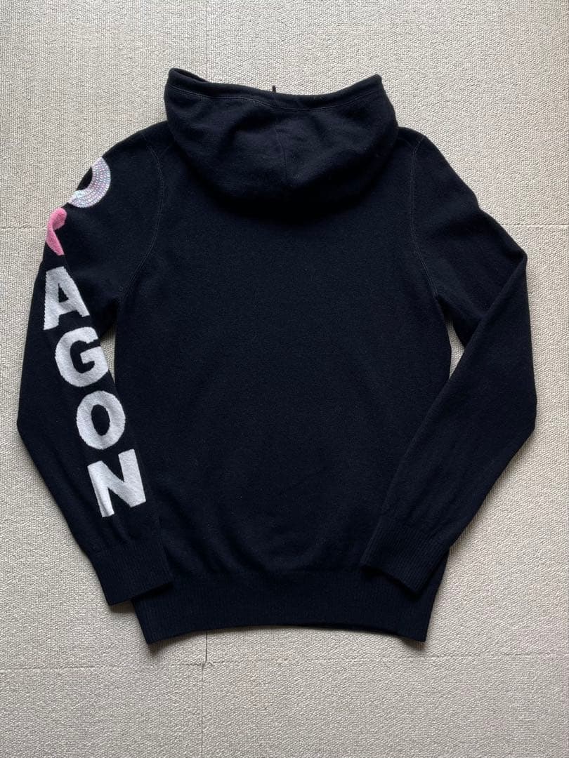 ダンスウィズドラゴン ウールカシミヤ フード付き ニット セーター 美品♡