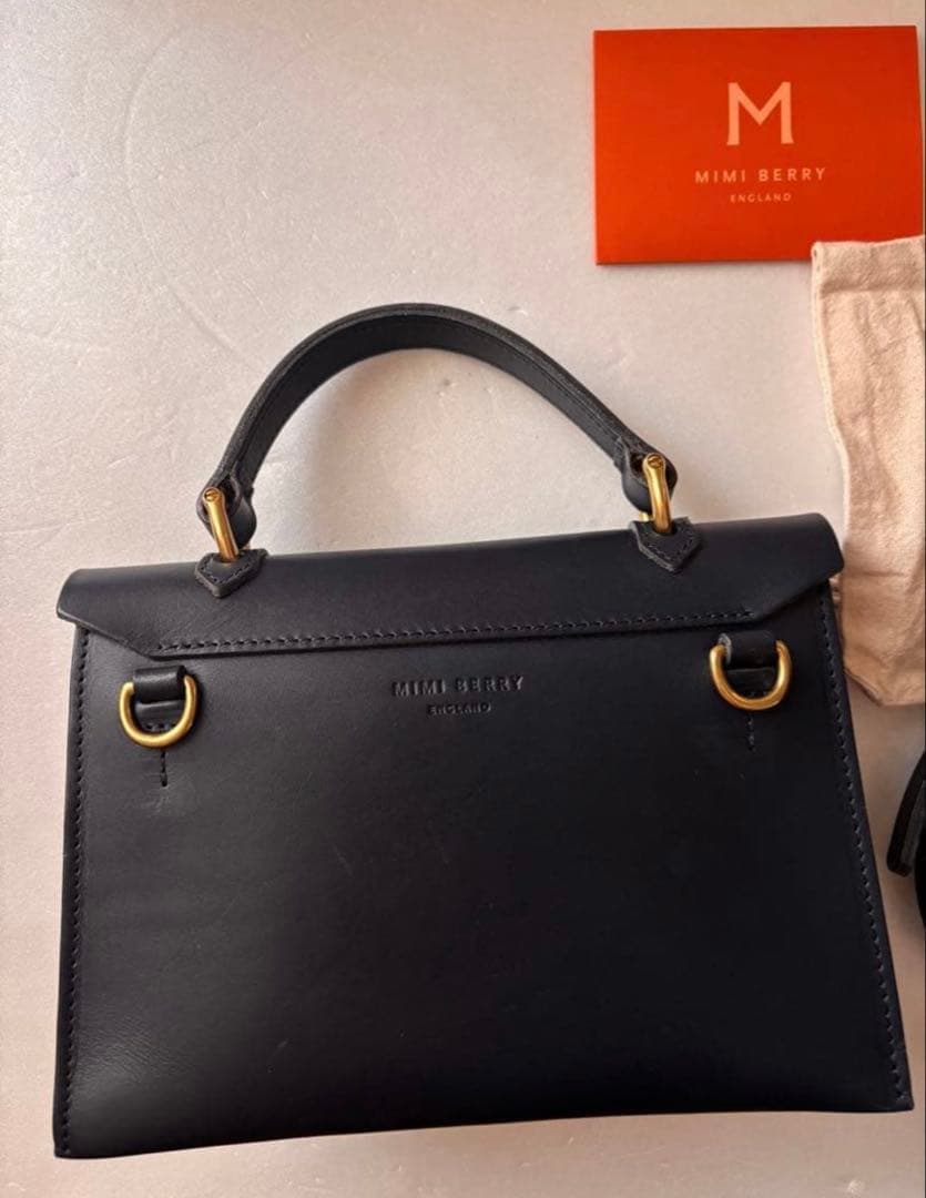 ミミベリー　MIMI BERRY 2wayショルダーバッグJUDE ターンロック