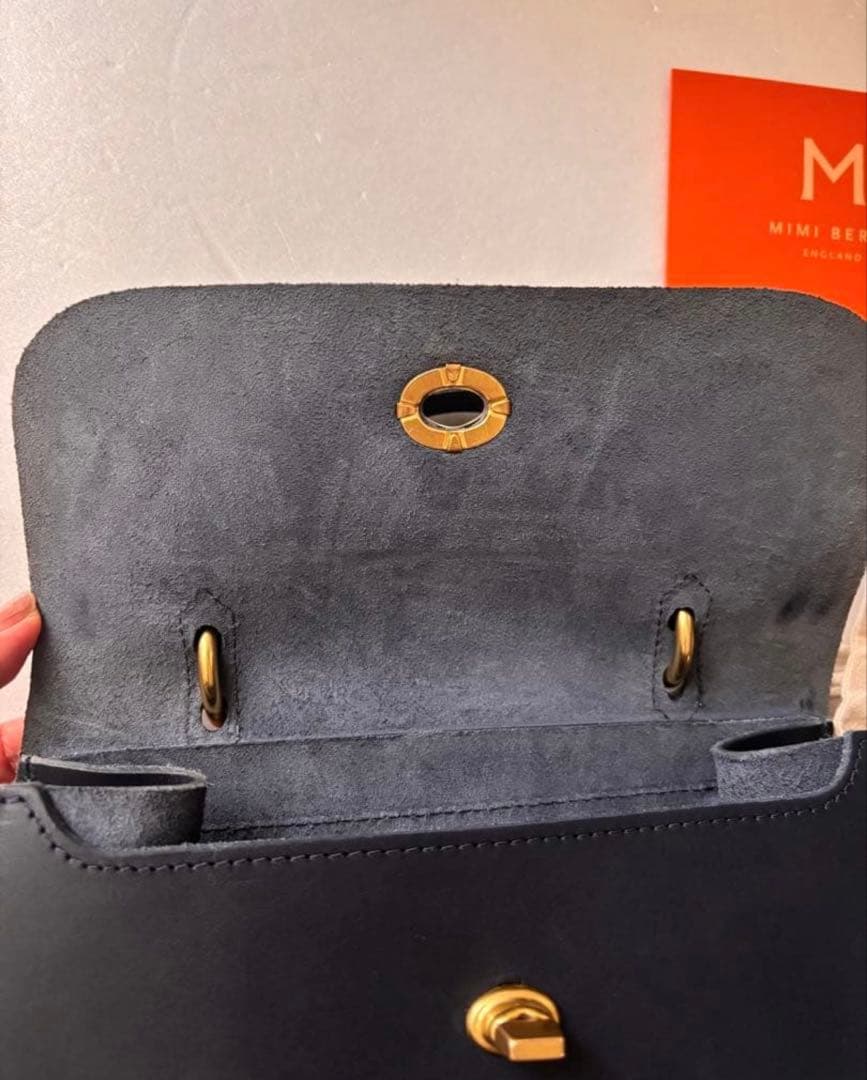 ミミベリー　MIMI BERRY 2wayショルダーバッグJUDE ターンロック