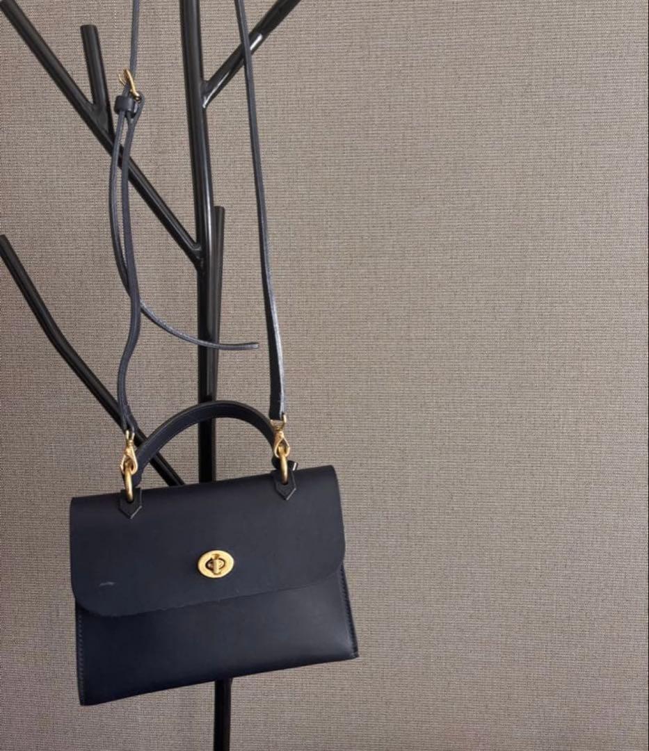 ミミベリー　MIMI BERRY 2wayショルダーバッグJUDE ターンロック