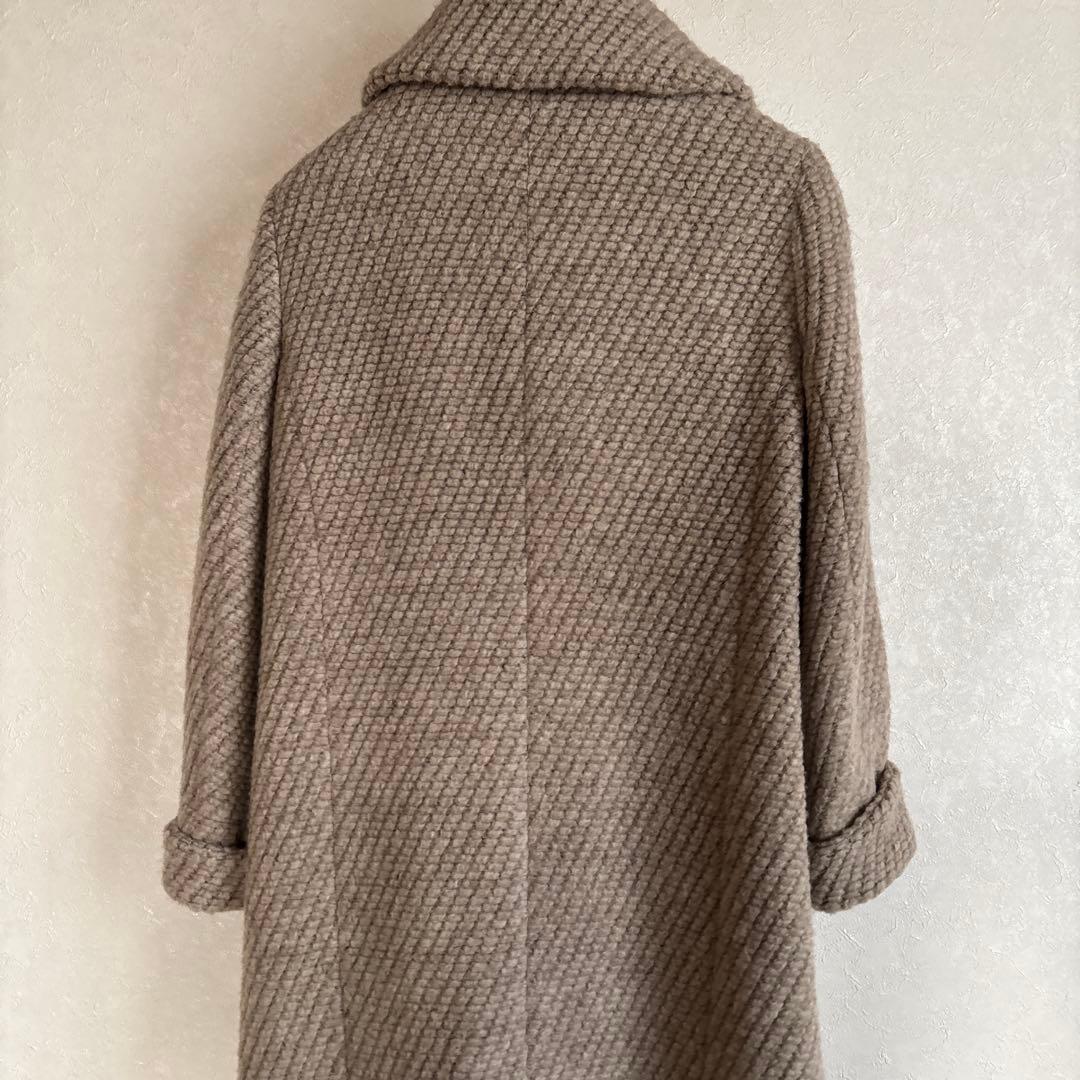 た*ん様 思い切り値引ピノーレ pinore大人可愛いダッフルロングコート未使用