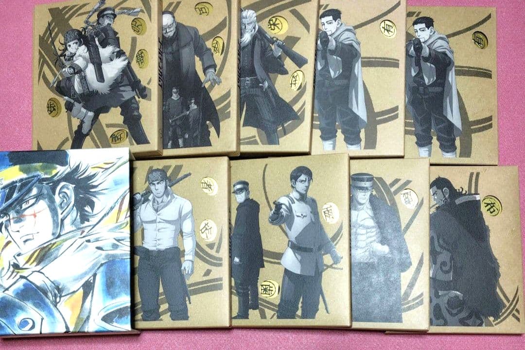 【特典収納ケース BOX付】ゴールデンカムイ DVD 特装版 同梱版