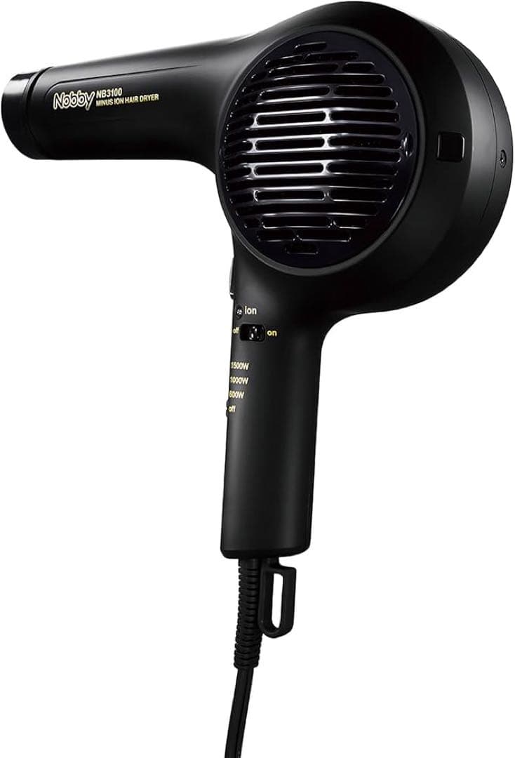 【新品未使用】ノビー(Nobby) マイナスイオンヘアドライヤー NB3100