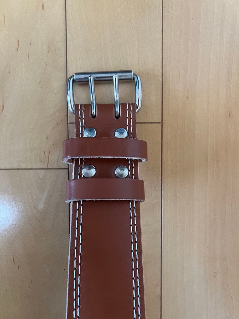 ゴールドジム(GOLD`S GYM) プロレザーベルト サイズM