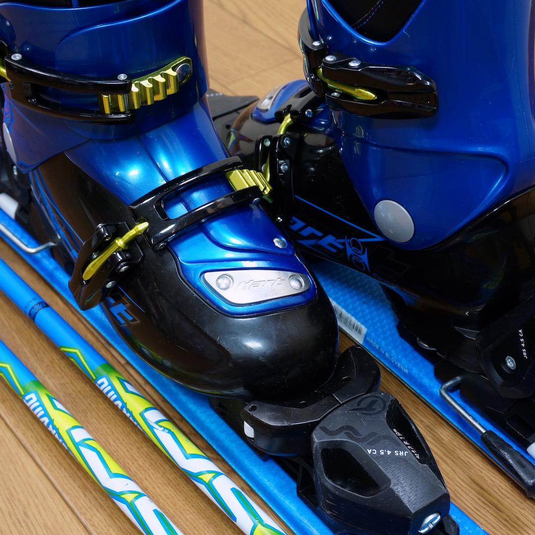 メンテ済 120cm 靴20cm STREULE スキーセット