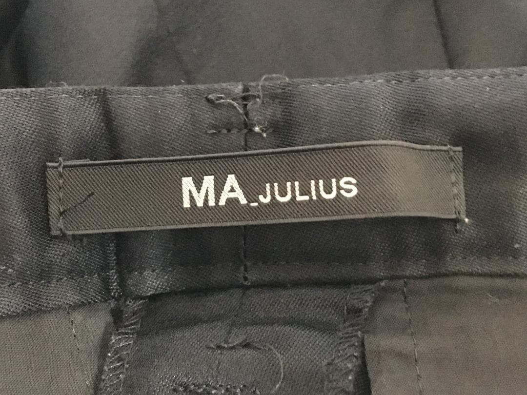 年末年始特価！MA JULIUS デザインパンツ