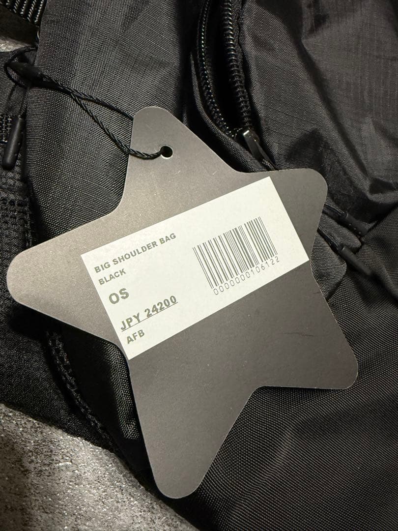 AFB ビッグショルダーバッグ ブラック