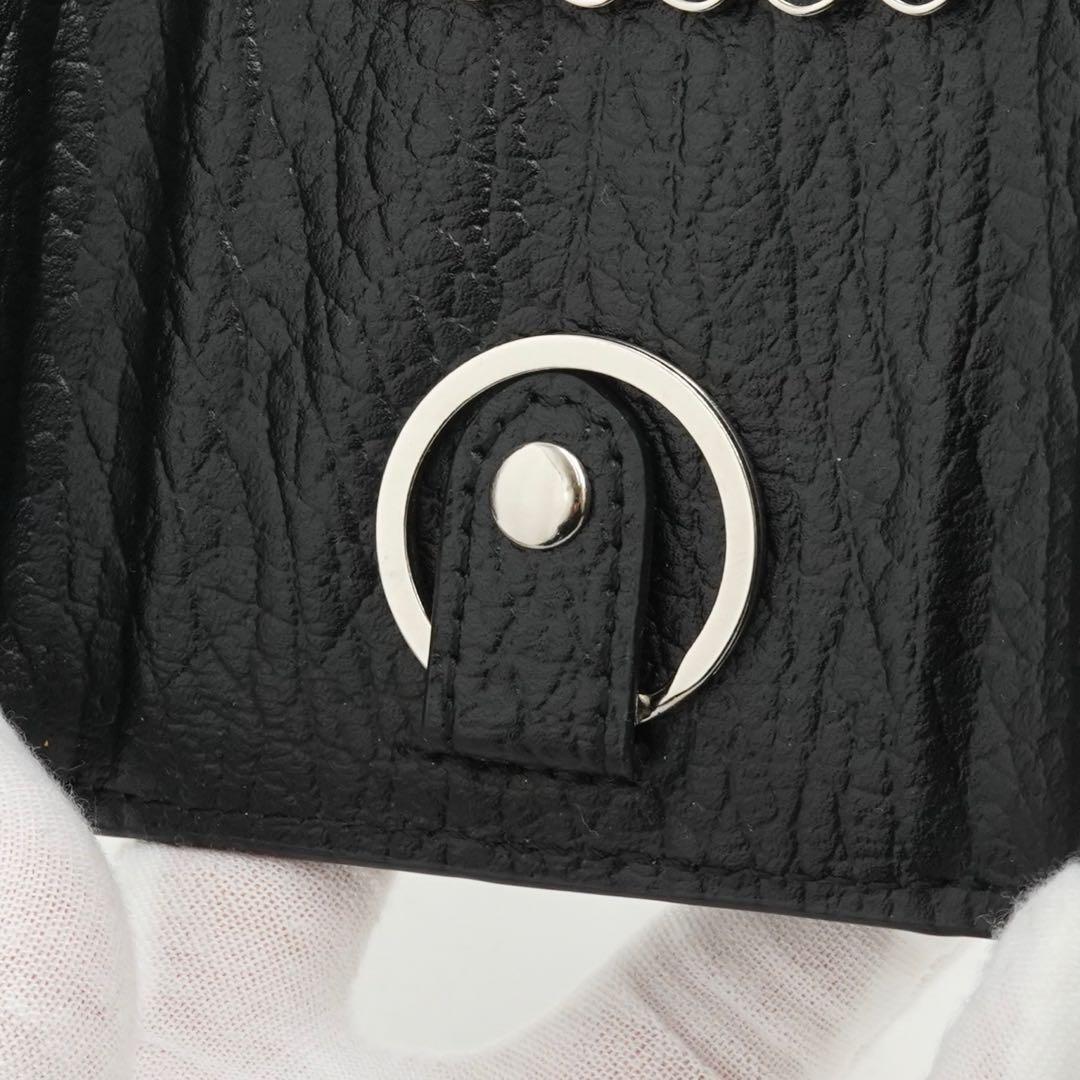 ✨未使用展示品・箱保存袋付き✨　メゾンマルジェラ　キーケース　6連　ブラック