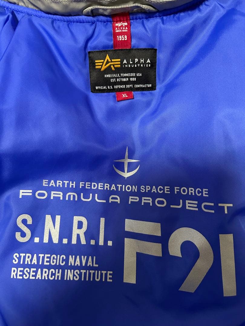 シーブック・アノー モデル MA-1 NATUS ジャケット XLサイズ F91