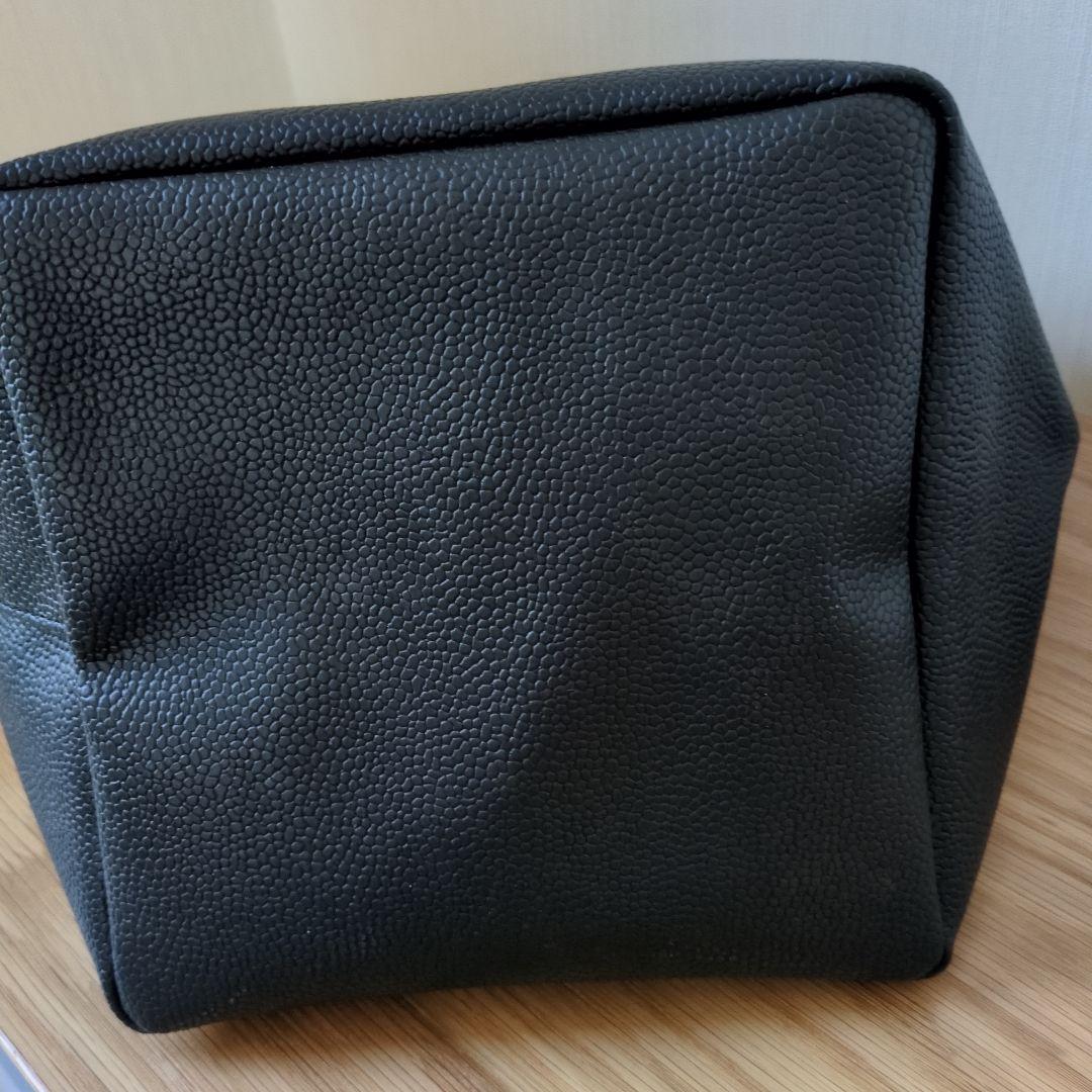 エルベシャプリエ　707GP ノワール　黒　Mサイズ　舟型トート