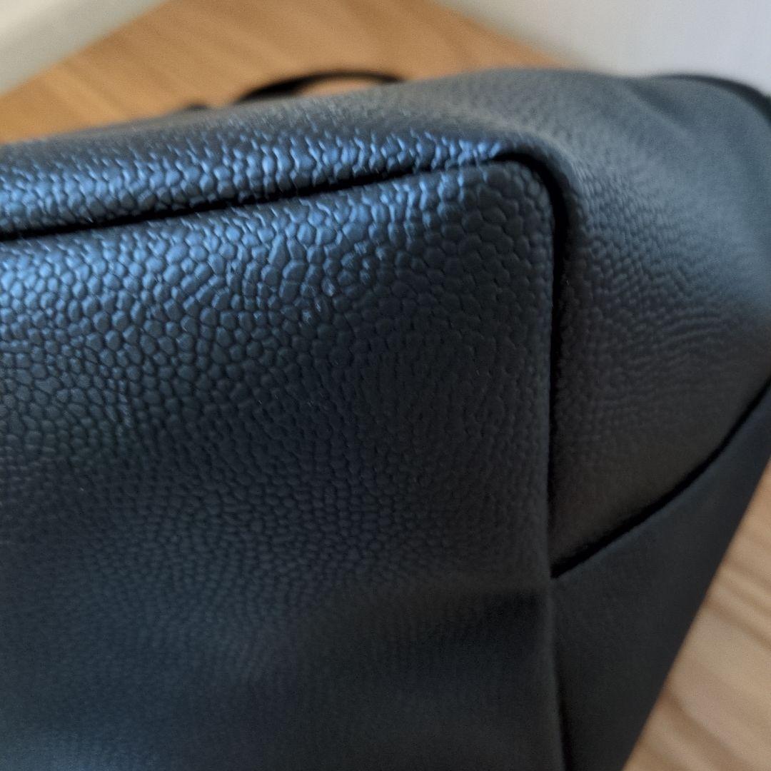 エルベシャプリエ　707GP ノワール　黒　Mサイズ　舟型トート