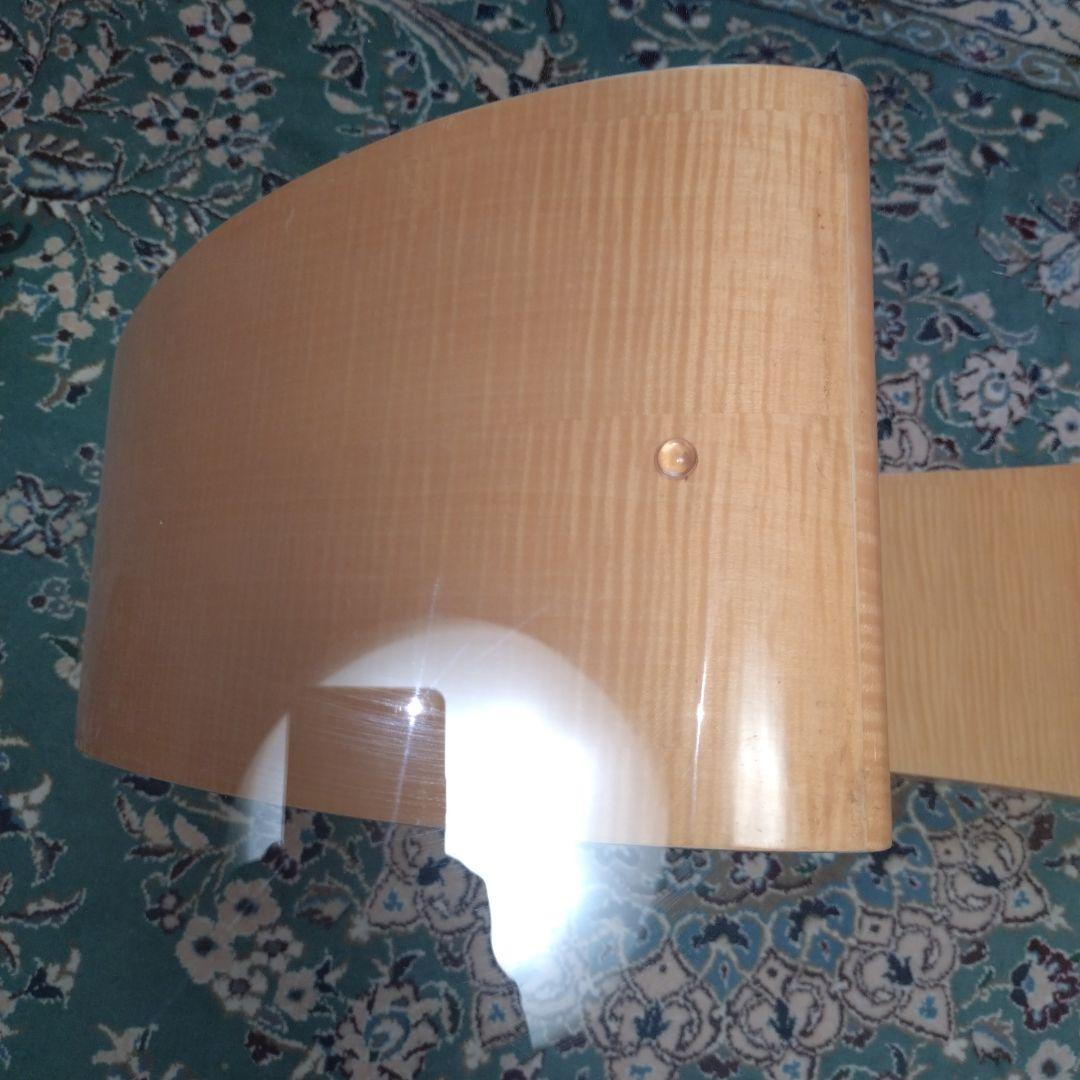 松創 ソファーテーブル センターテーブル ローテーブル ガラス シカモアメープル