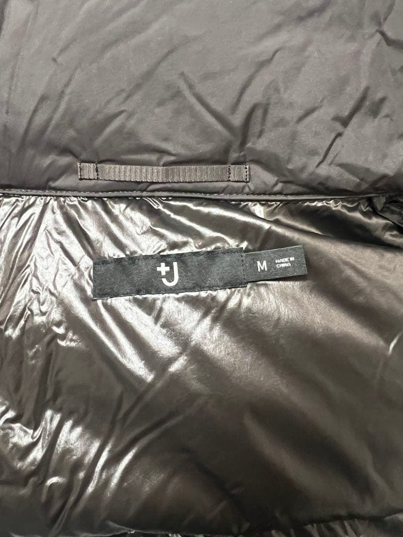 ユニクロ +j ダウンボリュームベスト　ジルサンダーコラボ　美品　ダークグレー