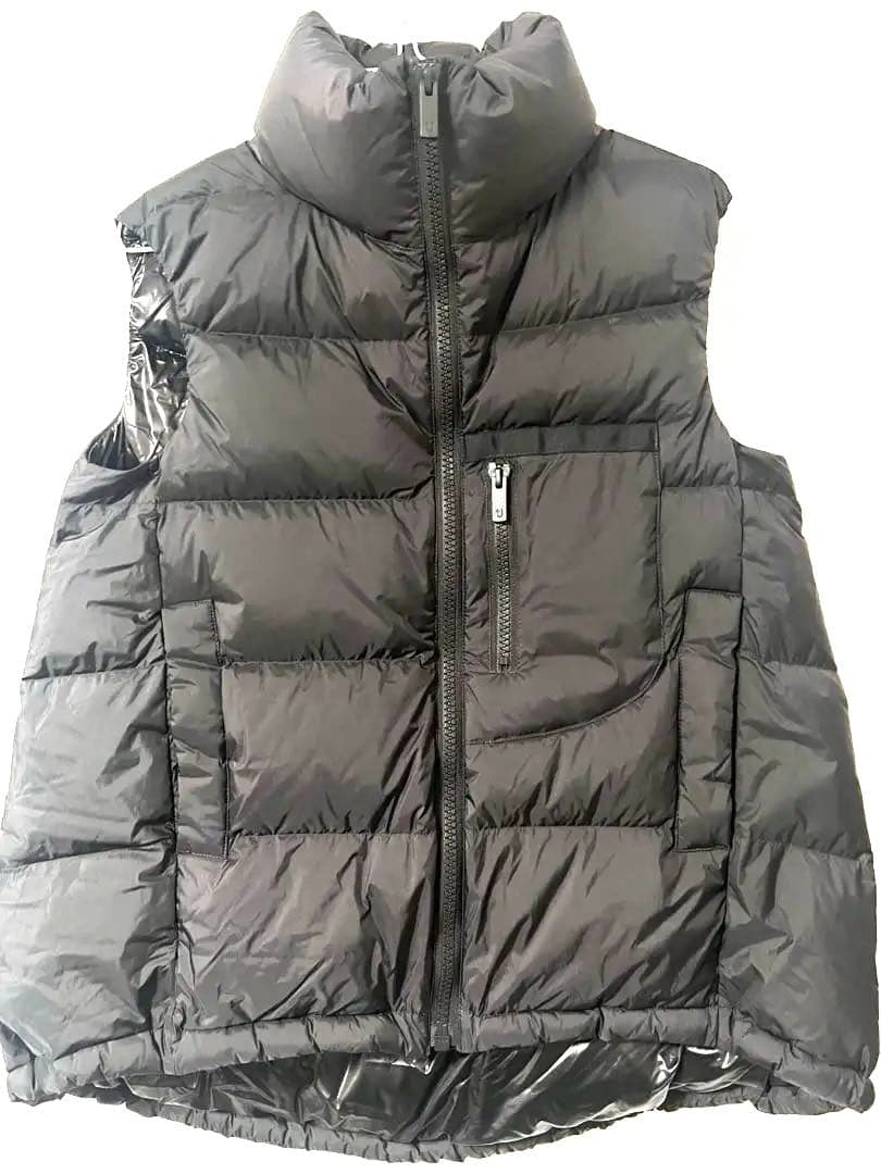 ユニクロ +j ダウンボリュームベスト　ジルサンダーコラボ　美品　ダークグレー