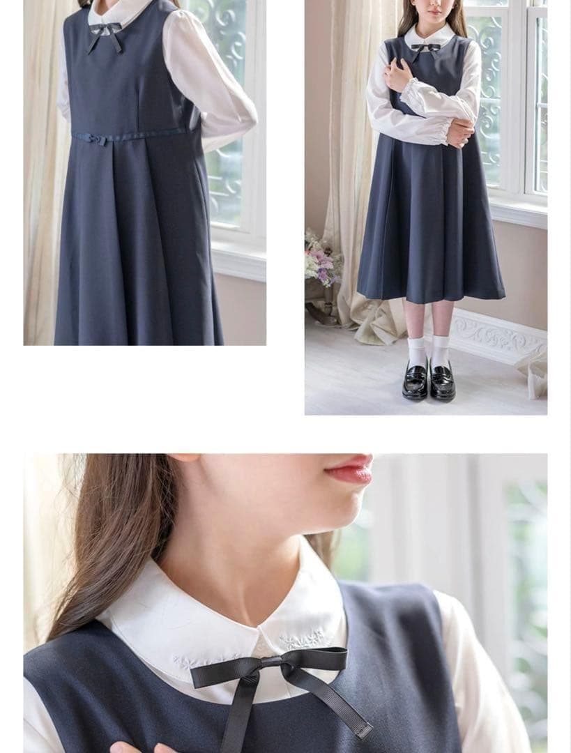 新品 Catherine Cottage 濃紺 フォーマル セットアップ 140