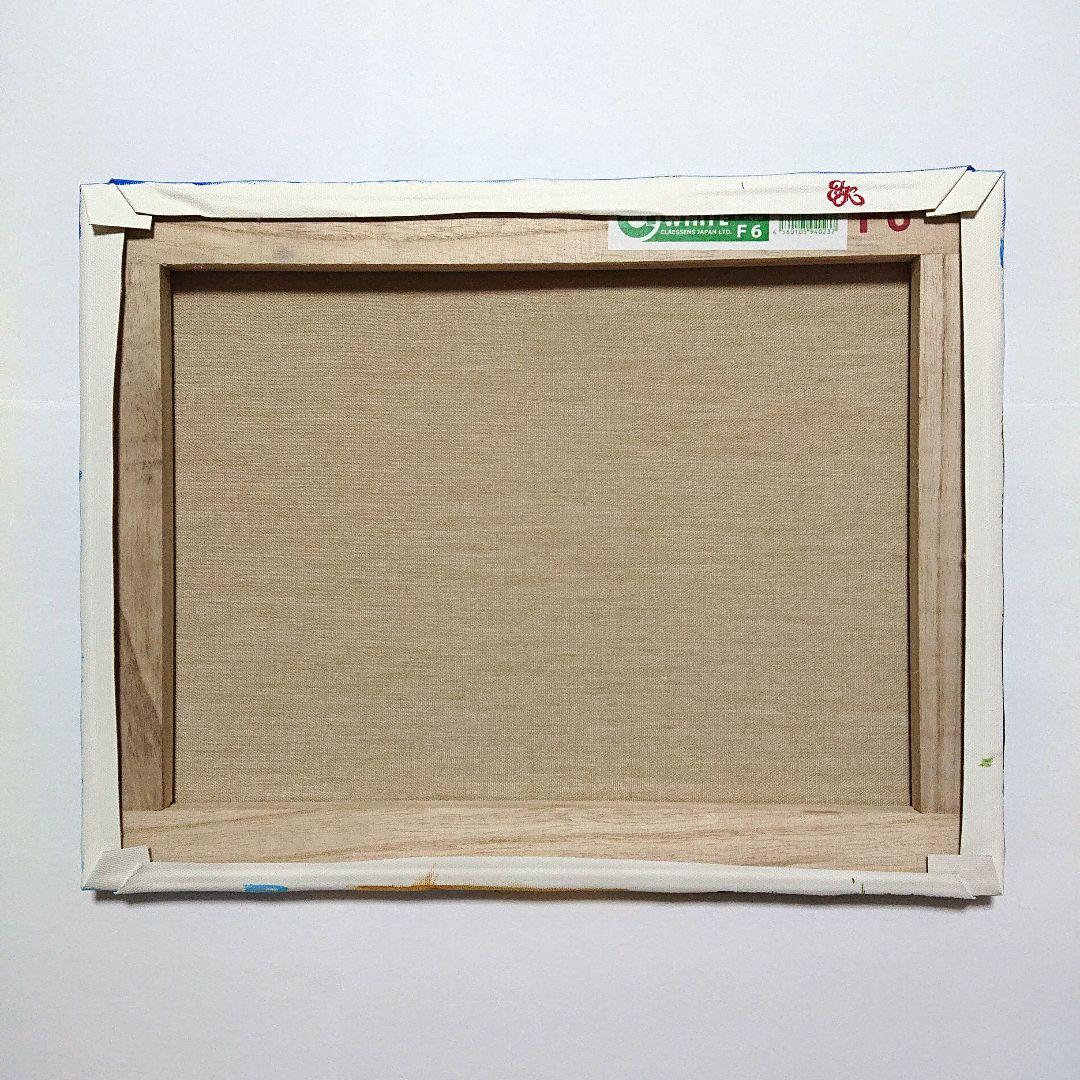 【ハイビスカス】アクリル画 F6 風景画 絵画