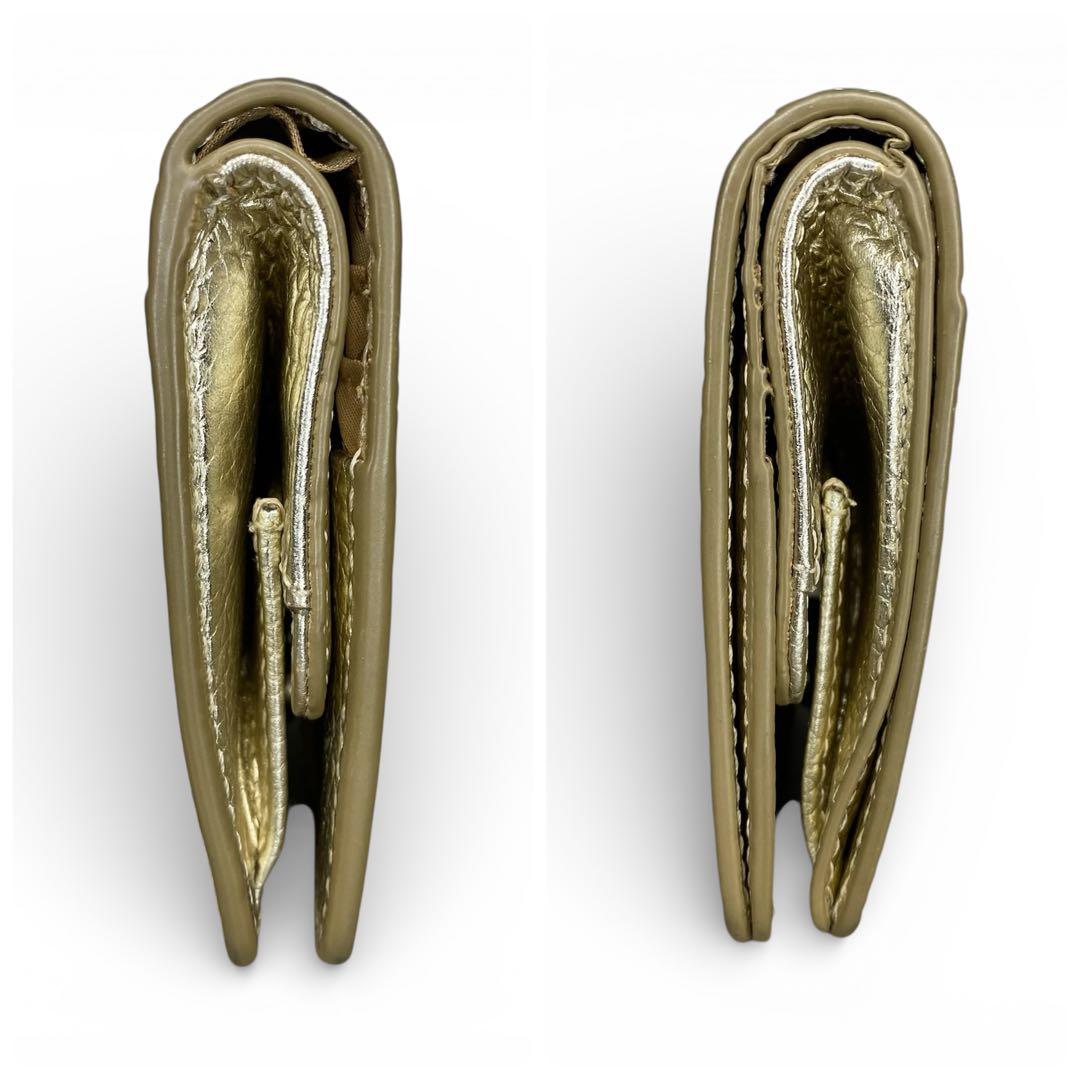 SALON DE ALFURD サロンドアルファード コンパクト二つ折り財布 星