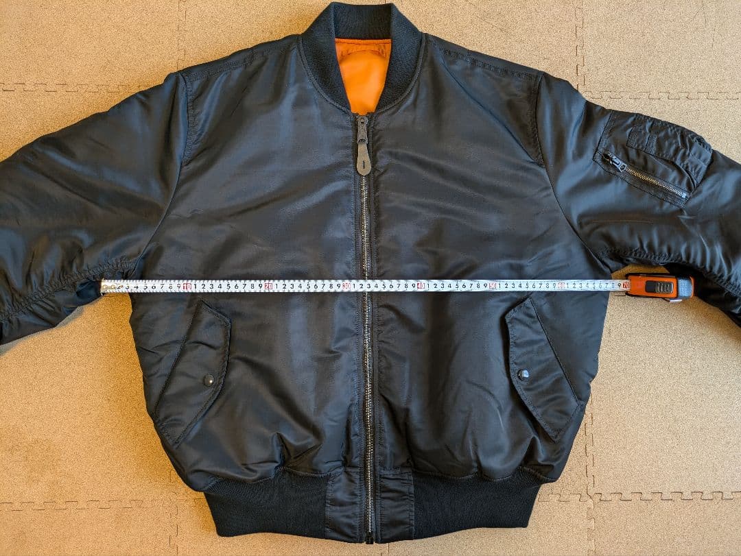 Valley Apparel バレイアパレル MA-1 ブラックXL 美品