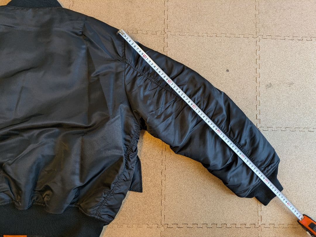 Valley Apparel バレイアパレル MA-1 ブラックXL 美品