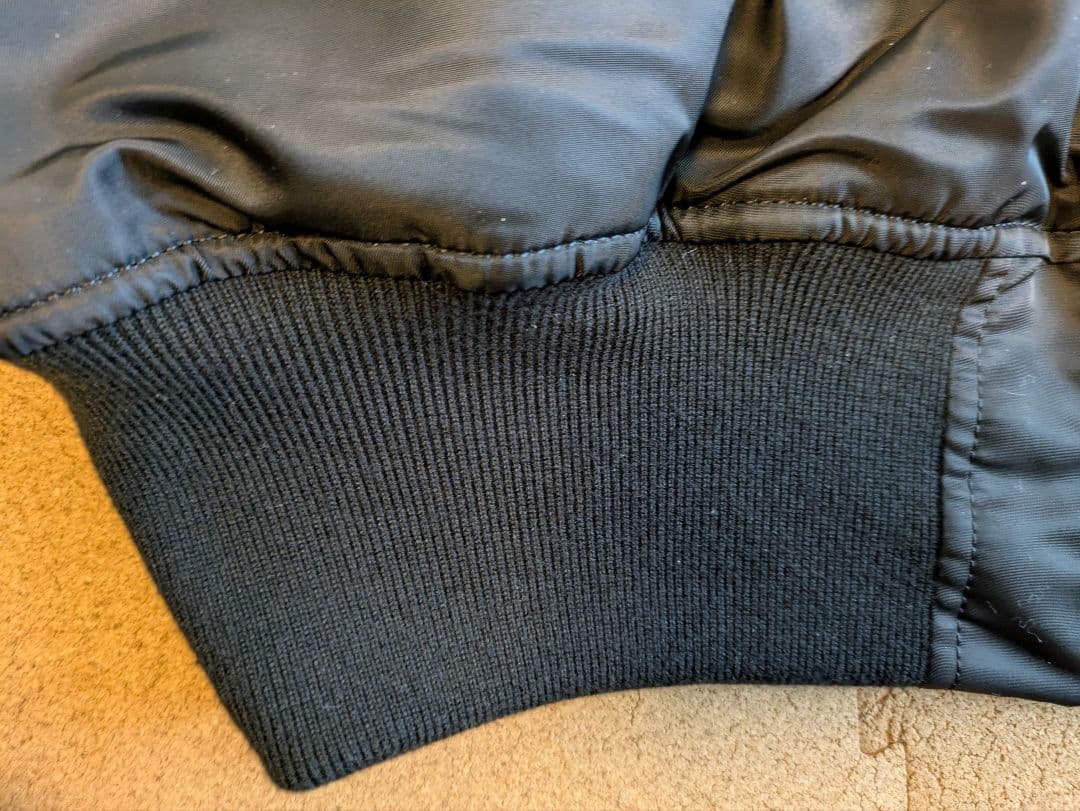 Valley Apparel バレイアパレル MA-1 ブラックXL 美品