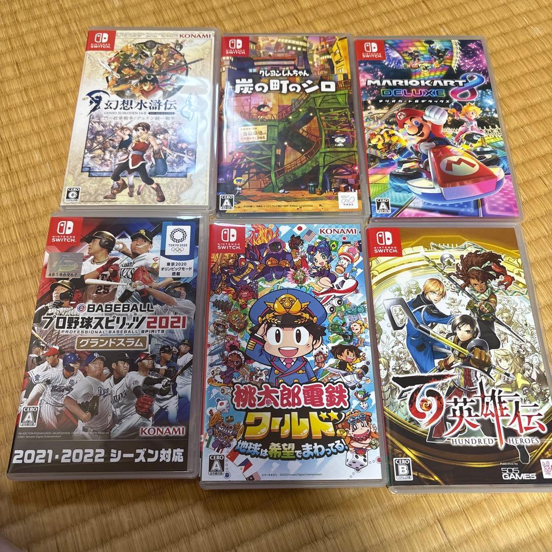マ*ン様 Nintendo Switch ゲームソフト 6本セット
