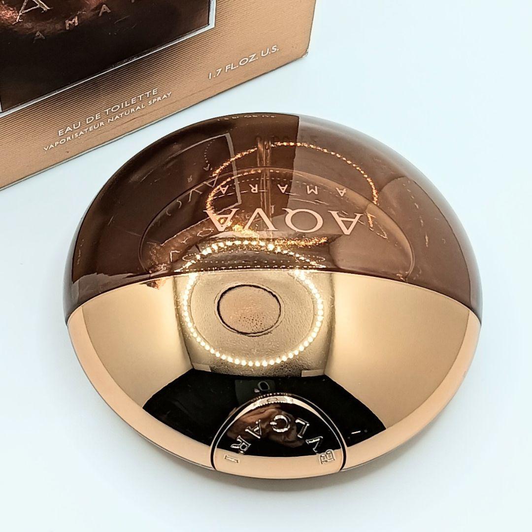 未使用 安心 正規品ブルガリ アクア アマーラ 50ml　ブルガリアクアアマーラ