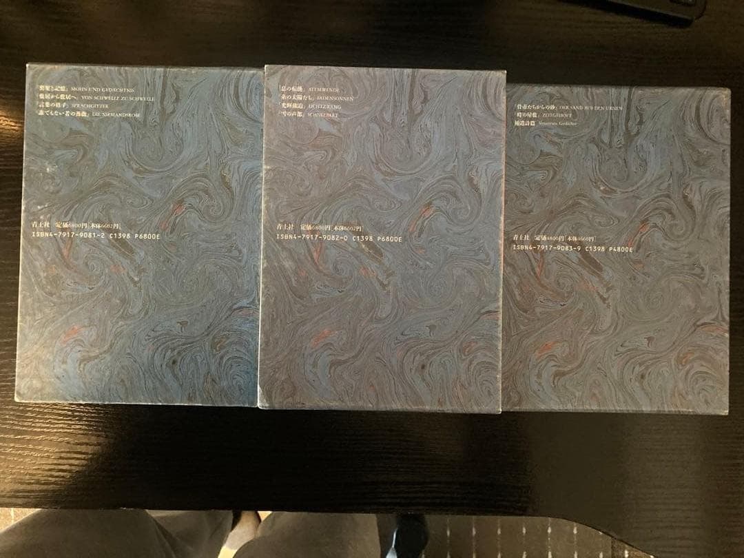 パウル・ツェラン全詩集 Ⅰ Ⅱ Ⅲ 全3巻 揃