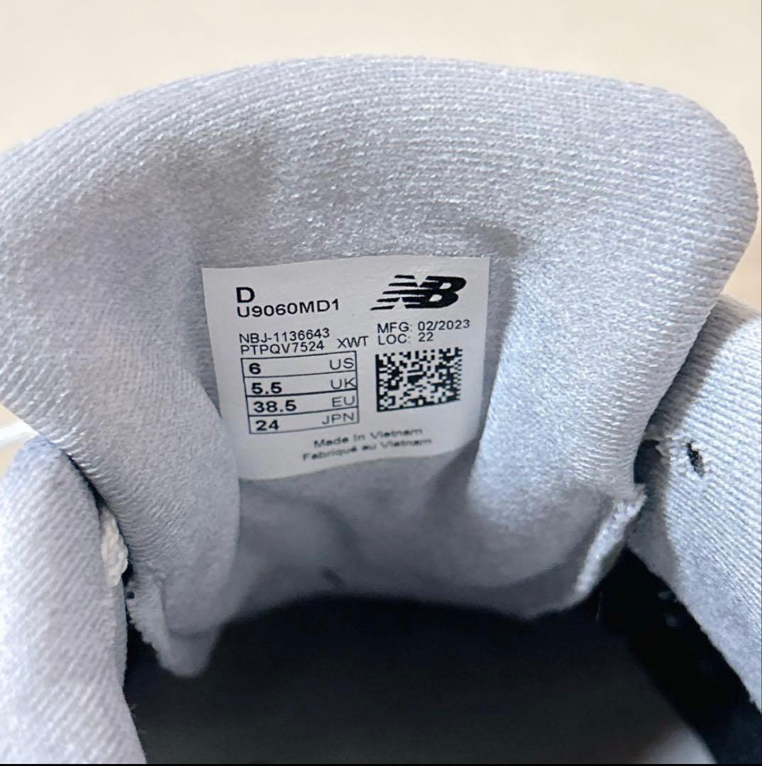 New Balance U9060MD1 スニーカー ブルー 24cm