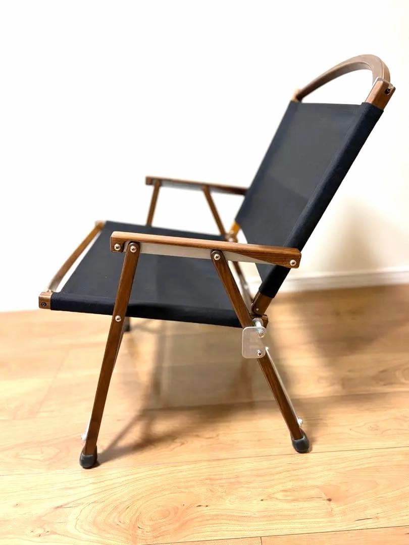 【美品】カーミットチェア ウォールナット 艶なしアメリカ製・純正シート収納袋付き