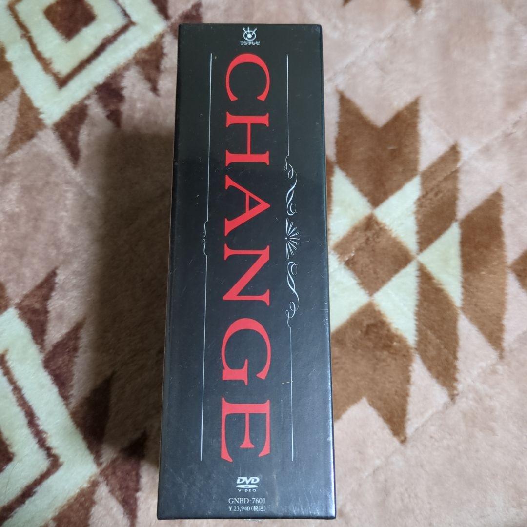 新品　未開封　CHANGE DVD-BOX　木村拓哉 深津絵里　 阿部 寛