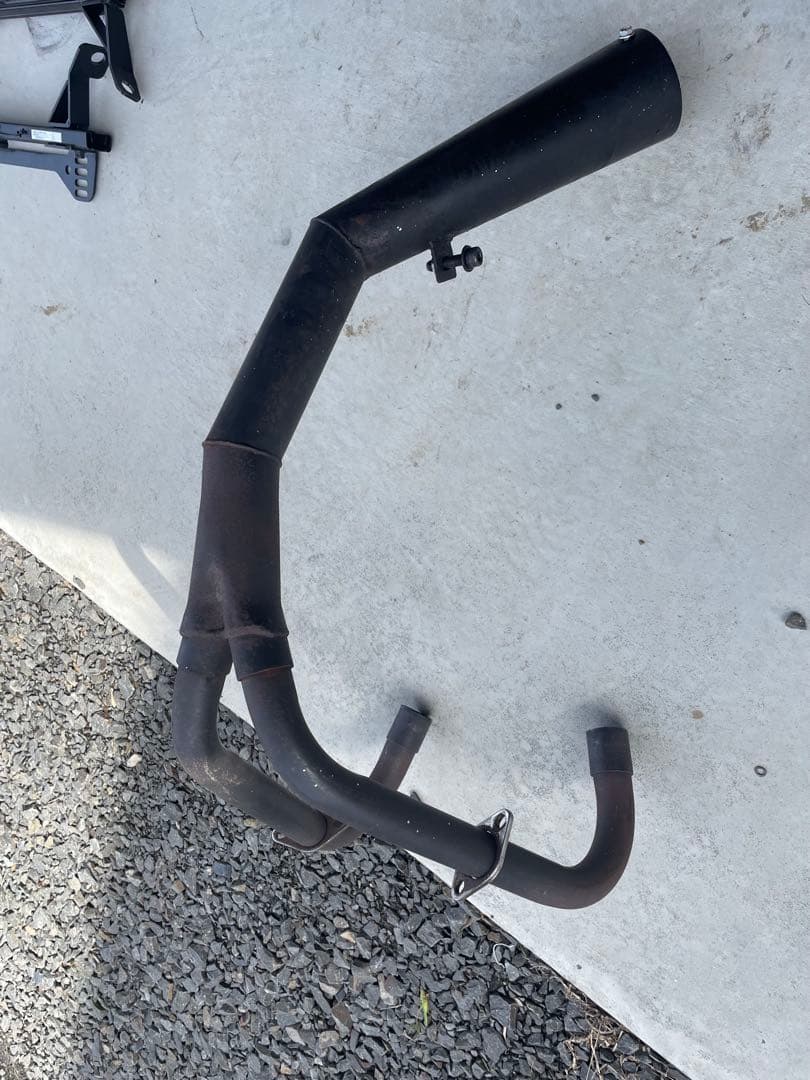 あ*。様 最終値下 当時物 初期cb400nカミカゼ マフラー cb250n c