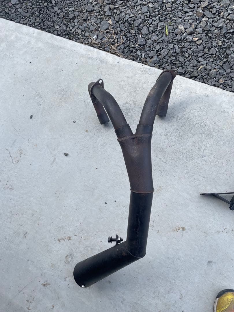 あ*。様 最終値下 当時物 初期cb400nカミカゼ マフラー cb250n c