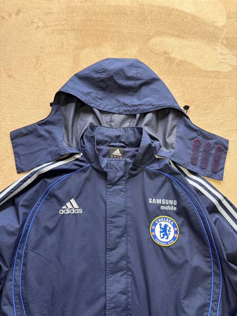 【激レア・入手困難】アディダス チェルシー　ウィンドブレーカー　ドローコード