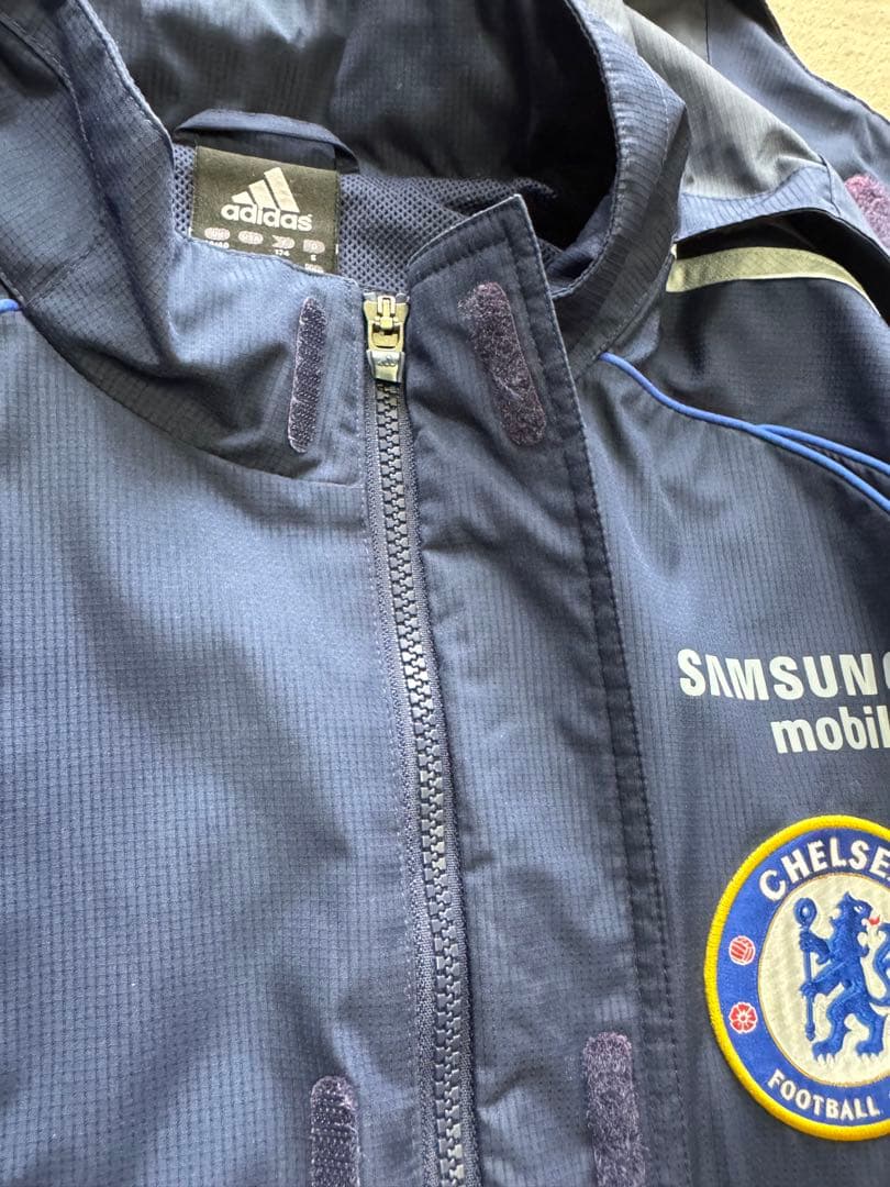 【激レア・入手困難】アディダス チェルシー　ウィンドブレーカー　ドローコード