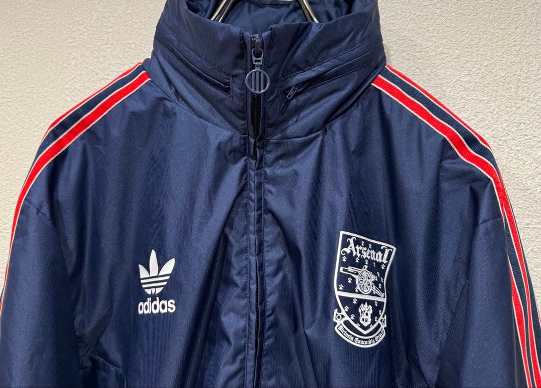 タグ付未使用 アディダスオリジナルス アーセナルFC レインジャケット フーディ