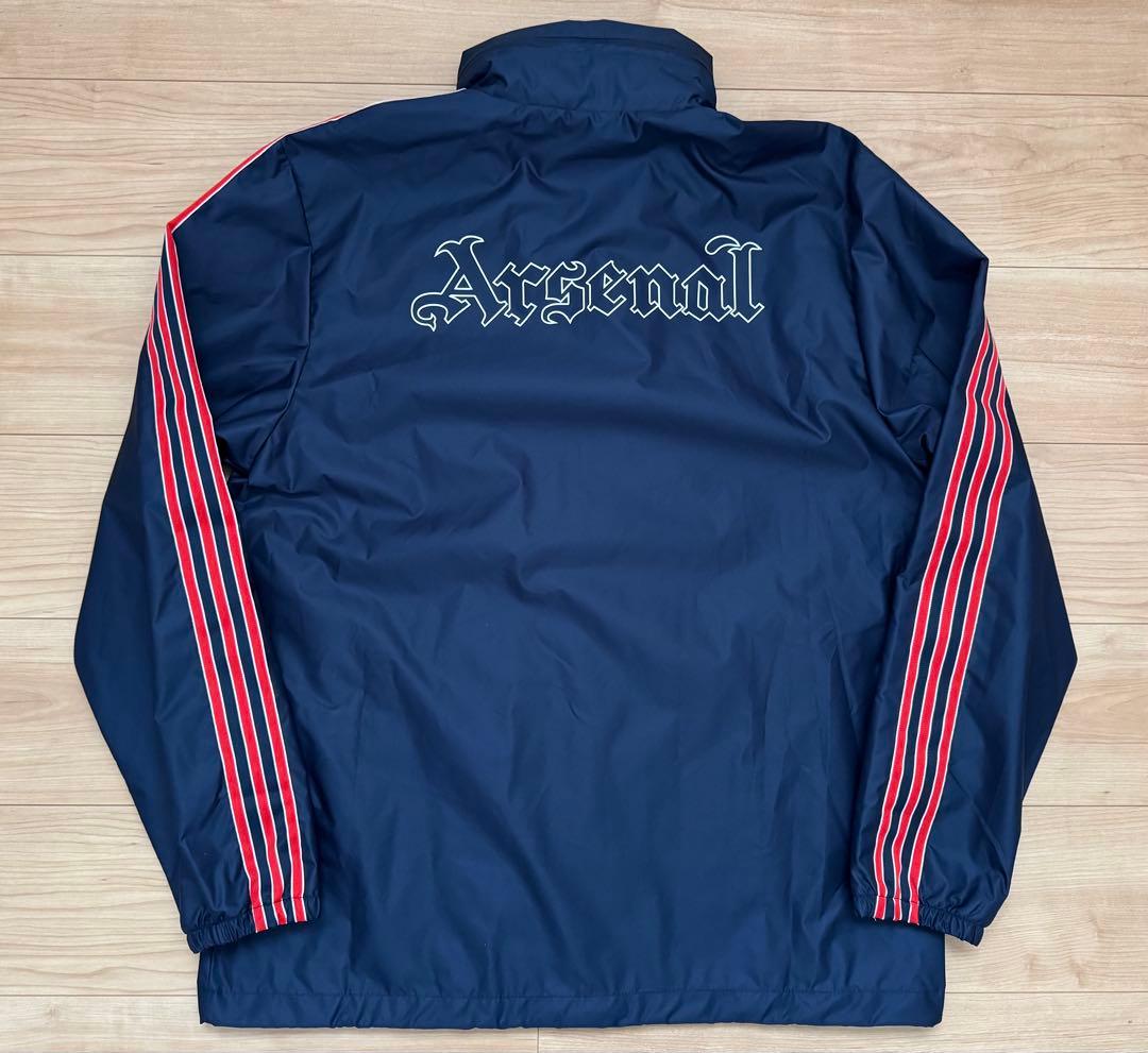 タグ付未使用 アディダスオリジナルス アーセナルFC レインジャケット フーディ