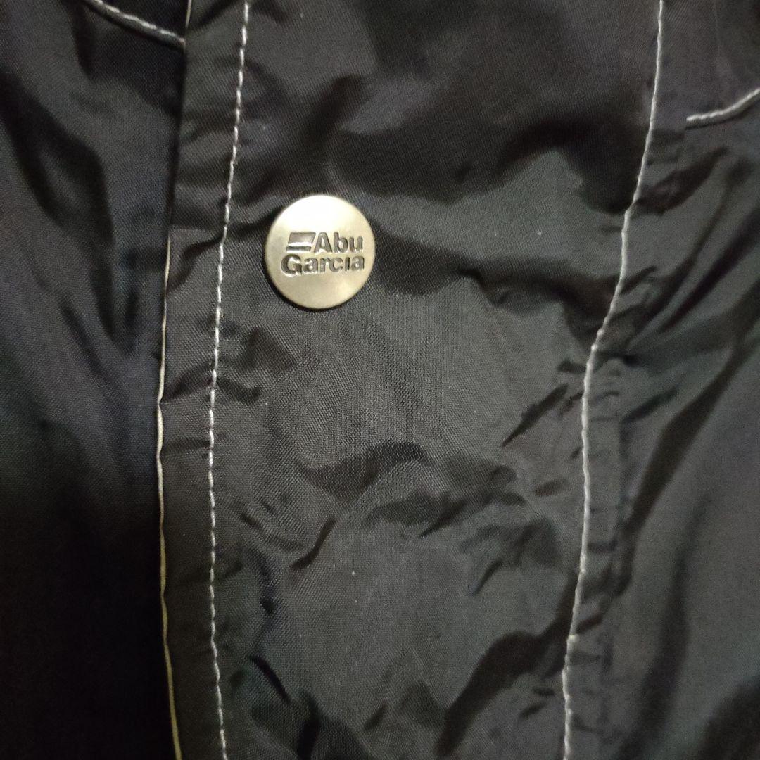 アブガルシア　Abu Garcia フード付フィッシングロングコート　ブラック