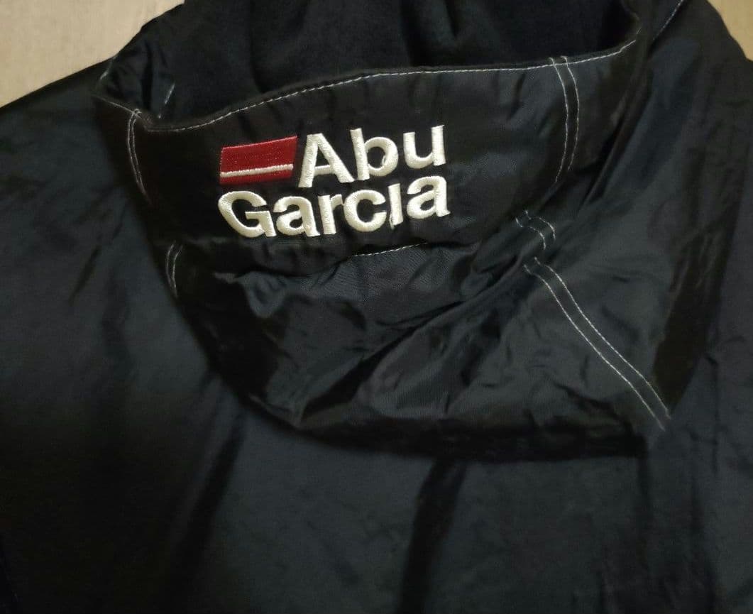 アブガルシア　Abu Garcia フード付フィッシングロングコート　ブラック