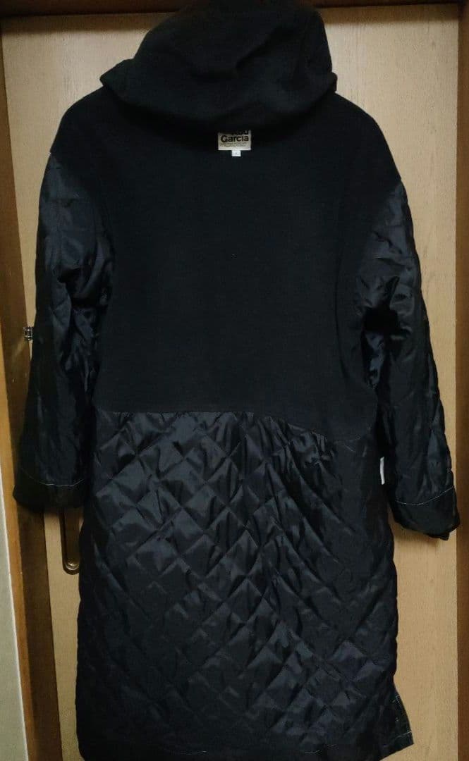 アブガルシア　Abu Garcia フード付フィッシングロングコート　ブラック