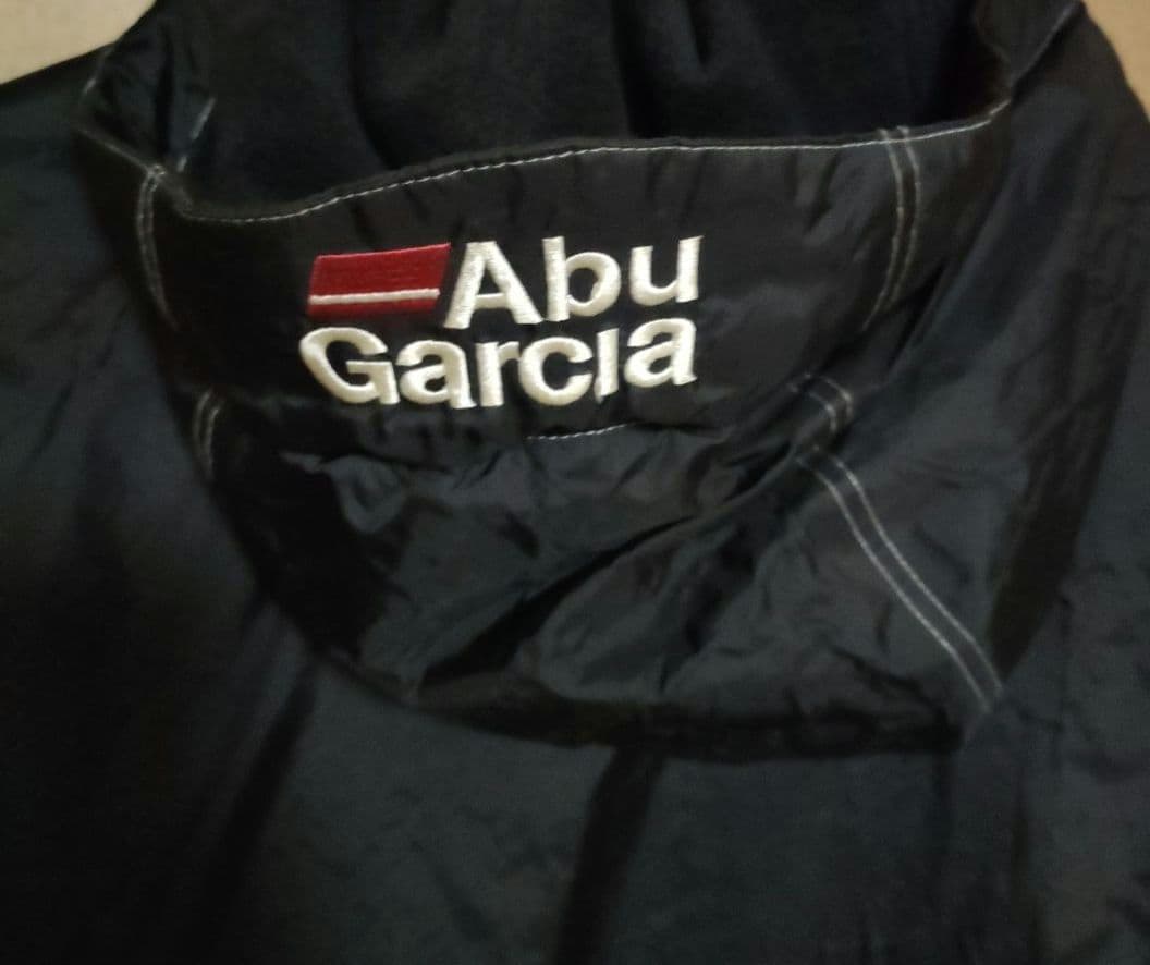 アブガルシア　Abu Garcia フード付フィッシングロングコート　ブラック