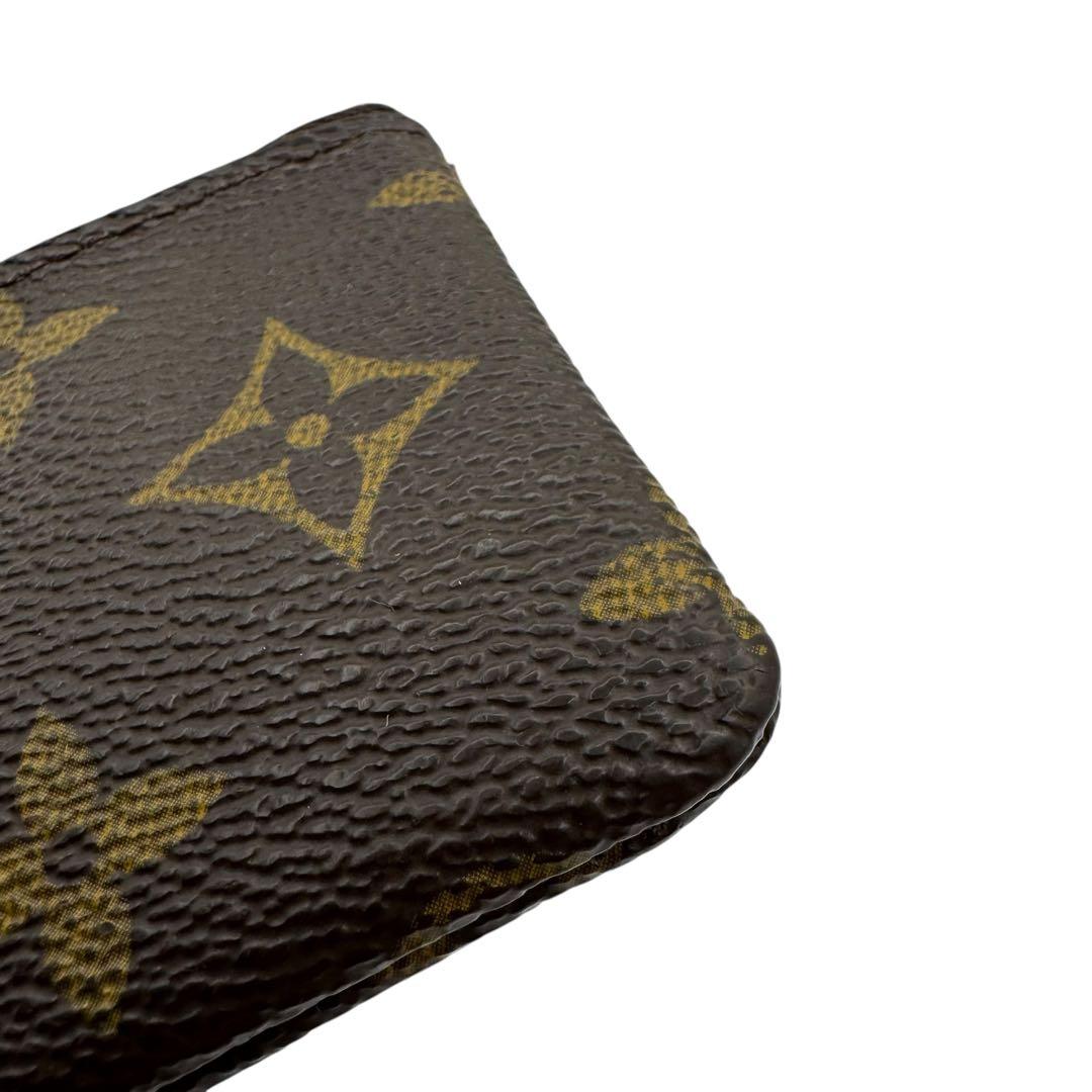美品　ルイヴィトン　モノグラム　ポシェットクレ　ケース　ゴールド金具