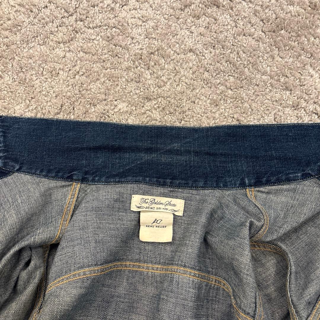 REMI RELIEF ✨3rd デニムジャケット size【M】