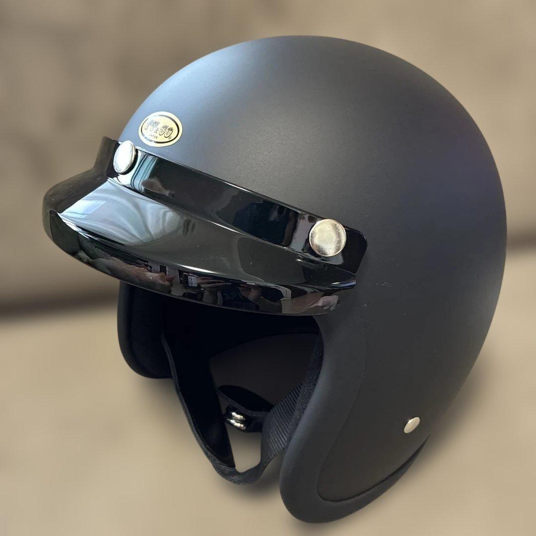 m*a様 TT＆CO 500-TX マットブラック ヘルメット